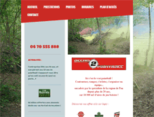 Tablet Screenshot of accro2paintball.com